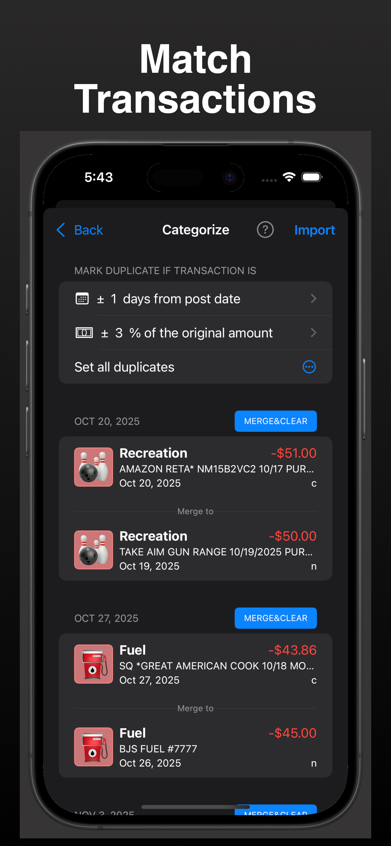 HandsOnMoney Budget screen